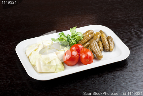 Image of pickled vegetables