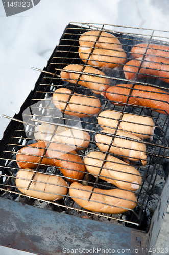 Image of grilled sausages