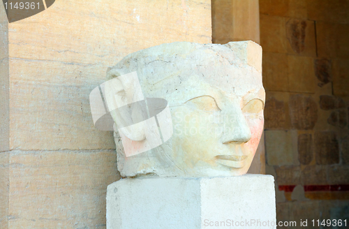Image of Sculpture of Egypt Queen Hatshepsut in Luxor