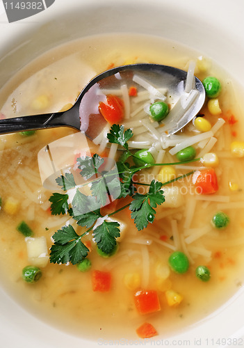 Image of Vegetable soup