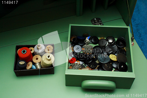 Image of a set of different buttons