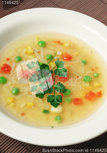 Image of Vegetable soup