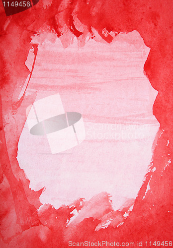 Image of Abstract watercolor background on paper texture