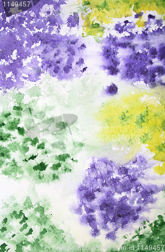 Image of Abstract watercolor background on paper texture