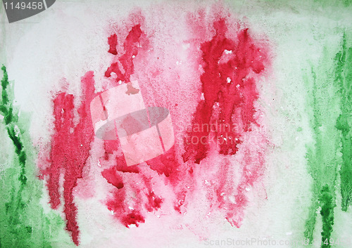 Image of Abstract watercolor background on paper texture