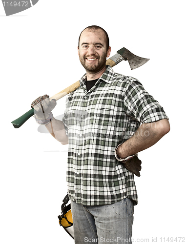 Image of lumberjack portrait