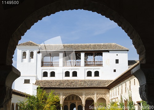 Image of Alhambra - Patio de la Acequia inside the Generalife gardens