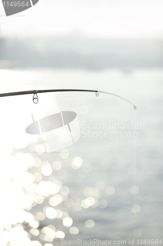 Image of Fishing in Bosphorus in the sun