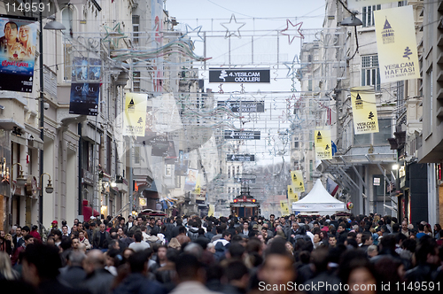 Image of Crowded street in Istanbul