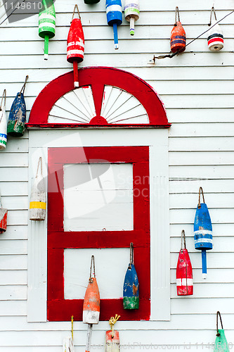 Image of Colorful buoys