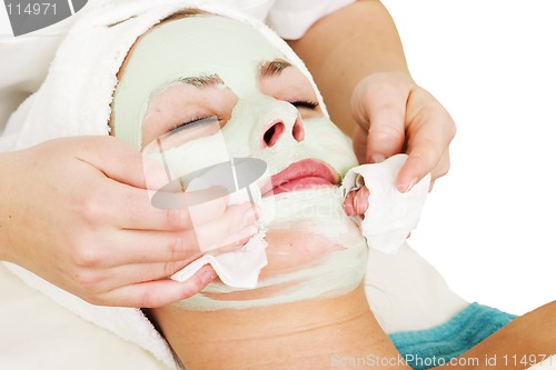 Image of Facial Mask Detail