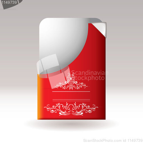 Image of Modern card floral