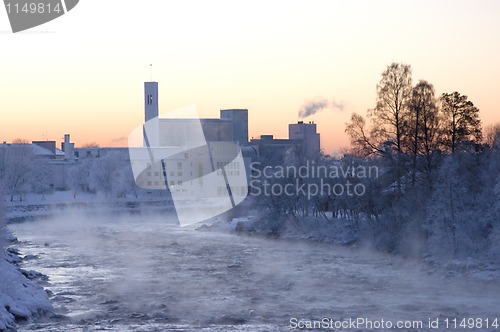 Image of Steinkjer, vinter