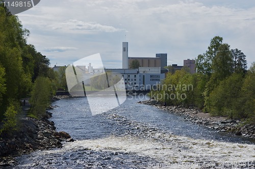 Image of Sommerdag ved Steinkjerelva