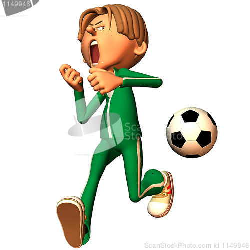 Image of Soccer fan