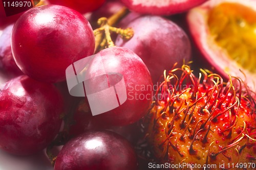 Image of tropical fruits