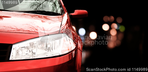 Image of Red car