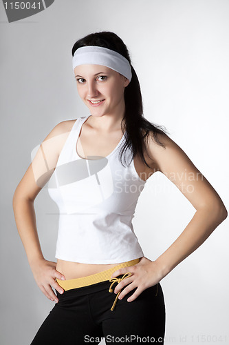 Image of woman in sportswear