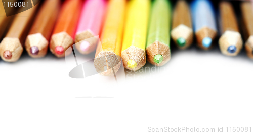 Image of Close-up pencil.