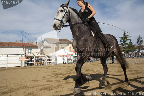 Image of Female rider