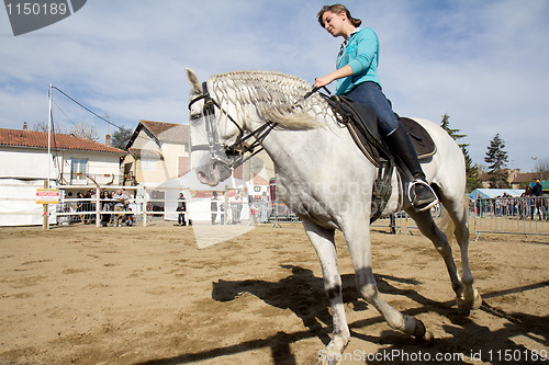 Image of Female rider