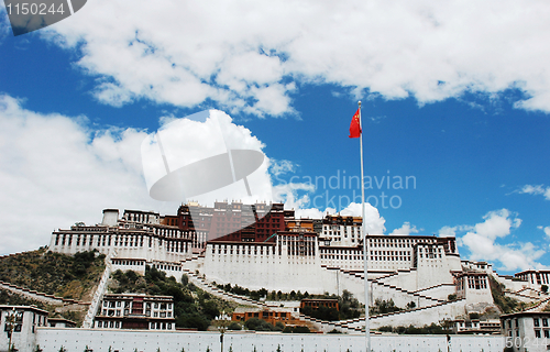 Image of Potala Palace in Lhasa Tibet