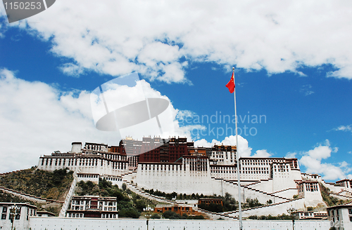 Image of Potala Palace in Lhasa Tibet