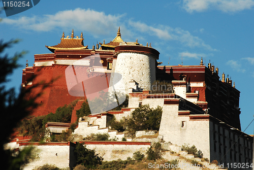 Image of Potala Palace in Lhasa Tibet