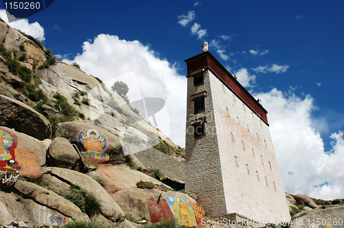 Image of Tibetan tower