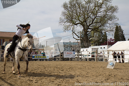 Image of  Archery on horseback