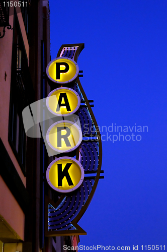 Image of park sign