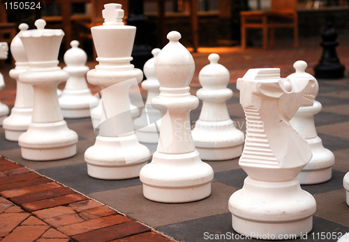 Image of Large chess pieces 
