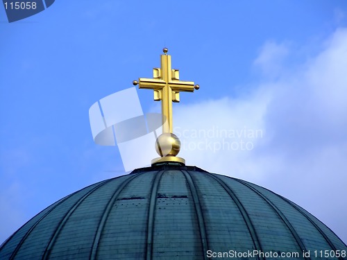 Image of Church dome with ball