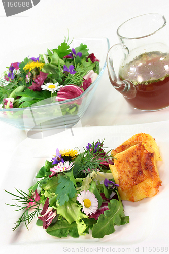 Image of Wild herb salad