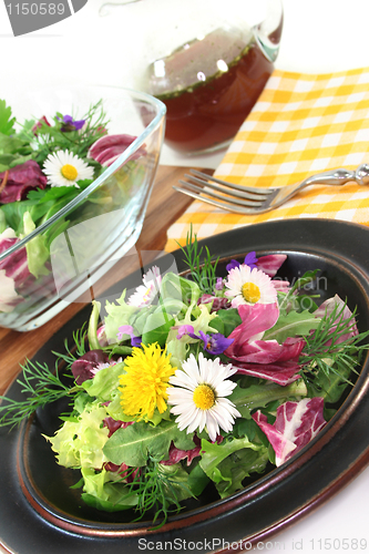 Image of Wild herb salad