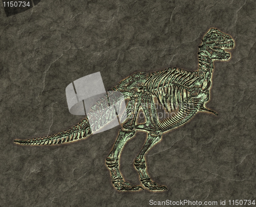 Image of t-rex skeleton