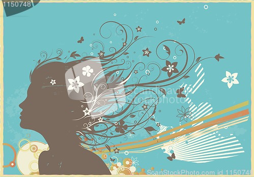 Image of retro background