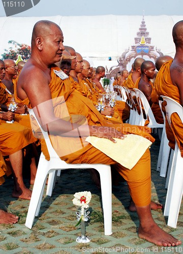 Image of Monks in Thailand