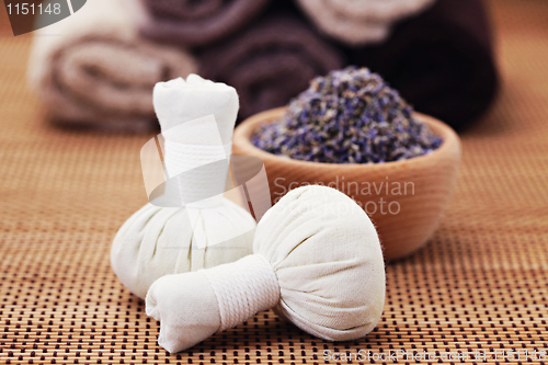 Image of lavender massage stamps