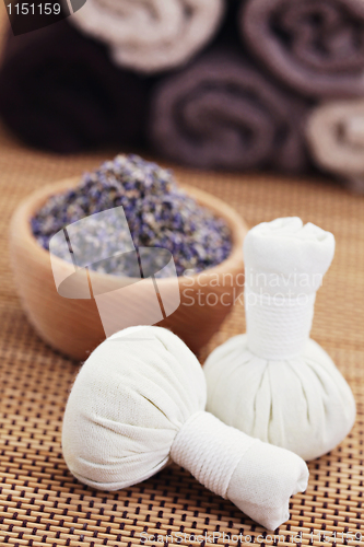 Image of lavender massage stamps