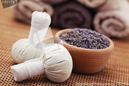 Image of lavender massage stamps