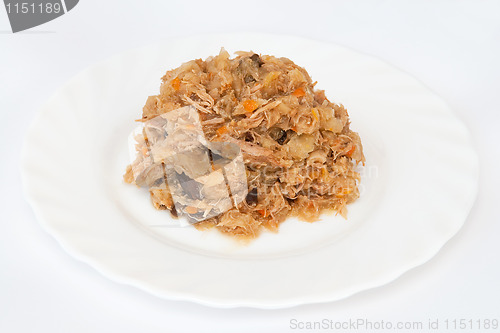 Image of Stewed sauerkraut with meat