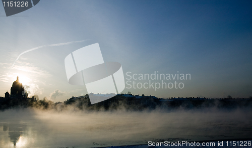 Image of Winter on Niva river