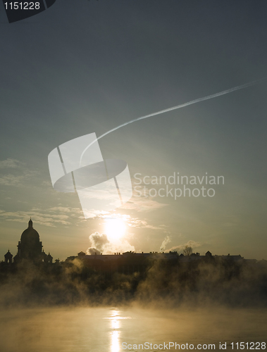 Image of Winter on Niva river