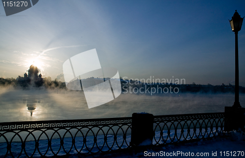 Image of Winter on Niva river
