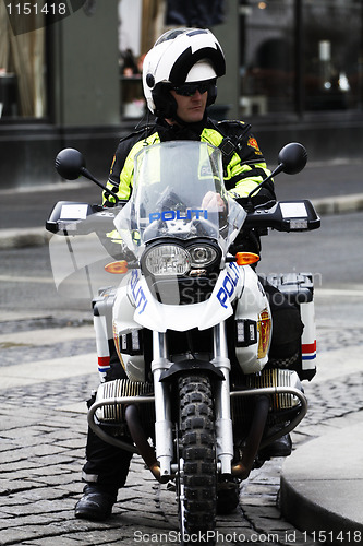 Image of Police bike