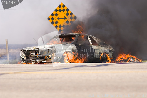 Image of Car blaze