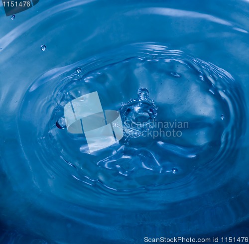 Image of water splash