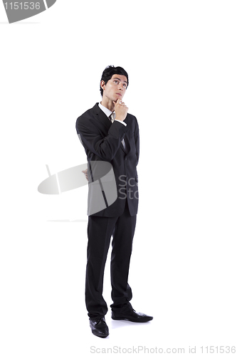 Image of Businessman thinking