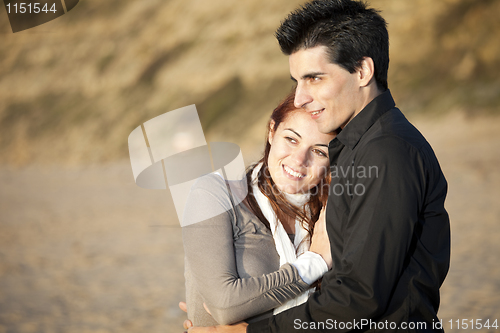 Image of Love and affection between a young couple